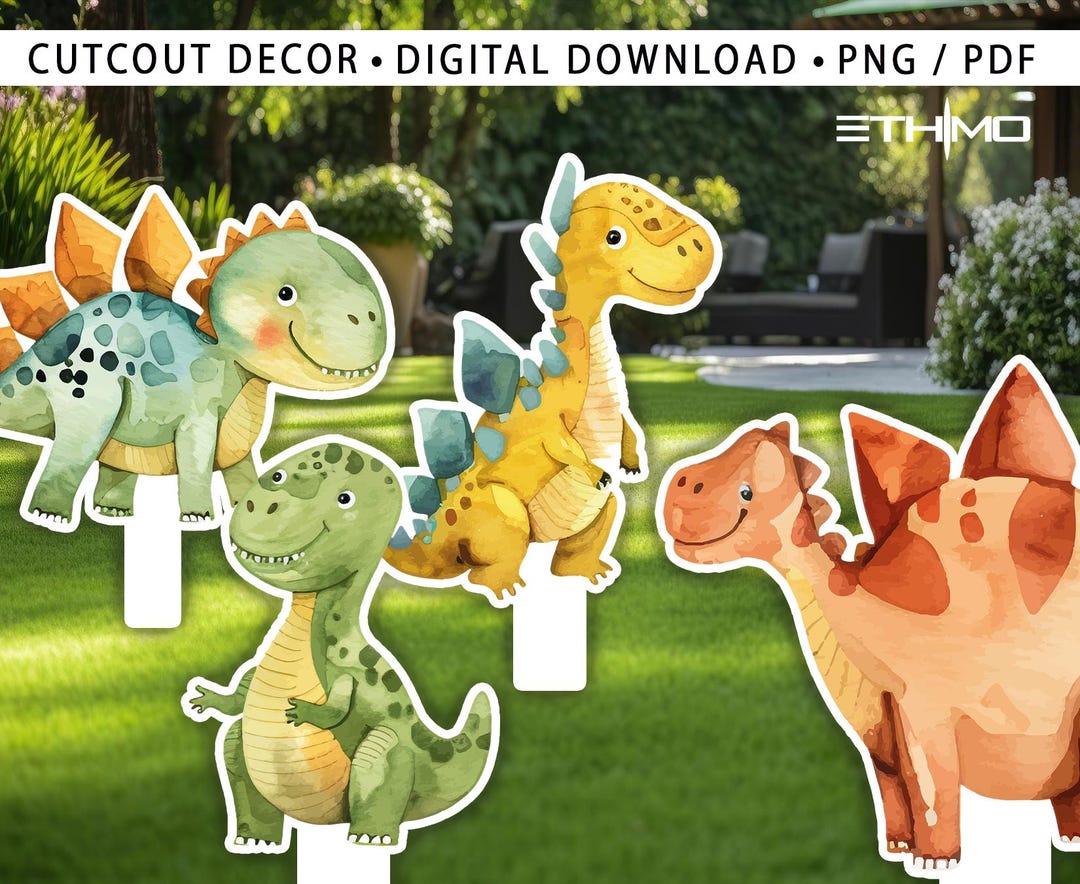 dinosaur-cutout-cute-dinosaur-cutout-decor-dinosaur-party-decoration