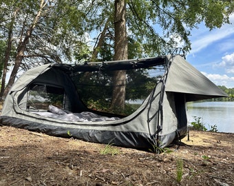 OUTBACK CAMPING - HUGE Australian Style 2 Person Swag Tent - Free shipping