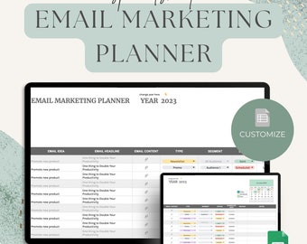 Email Content Calendar – Google Sheets Newsletter Planner