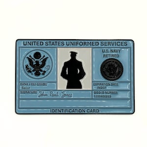 U.S. Navy Retired Challenge Coin