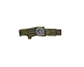 USS Intrepid (CV-11) US Navy Challenge Coin - Carrier Shape