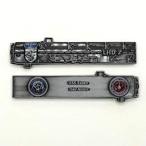 USS Essex (LHD-2) US Navy Challenge Coin