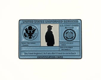 US Coast Guard Retired Challenge Coin