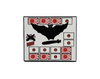 USS Batfish (SS-310) WW2 Submarine Challenge Coin -Battle Flag Shaped