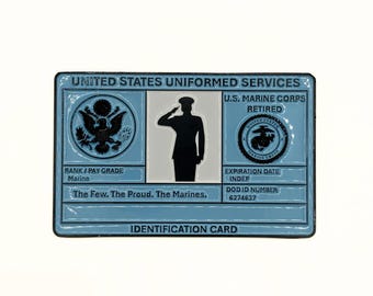 U.S. Marine Corps Retired Challenge Coin