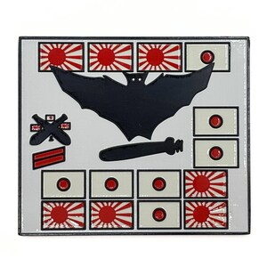 USS Batfish (SS-310) WW2 Submarine Challenge Coin -Battle Flag Shaped
