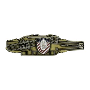 USS Ranger (CV-61) US Navy Challenge Coin - Carrier Shape
