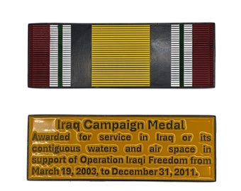 Iraq Medal Challenge Coin