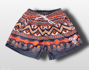 Men&#39;s Goat Strength Mesh Shorts / Men&#39;s Shorts 5 inch inseam TRIBAL camo Shorts Gym Breathable Elastic Workout Tribal pattern athletic short