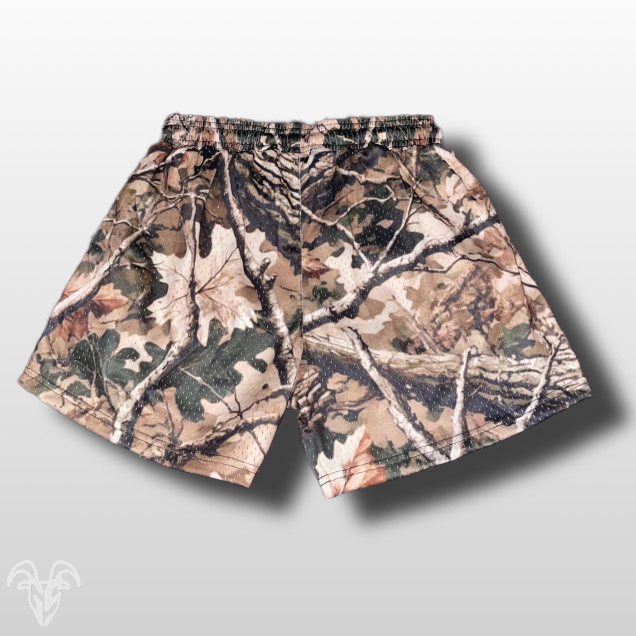 Goat Strength Hunter Camouflaged Patterned Athletic Mesh