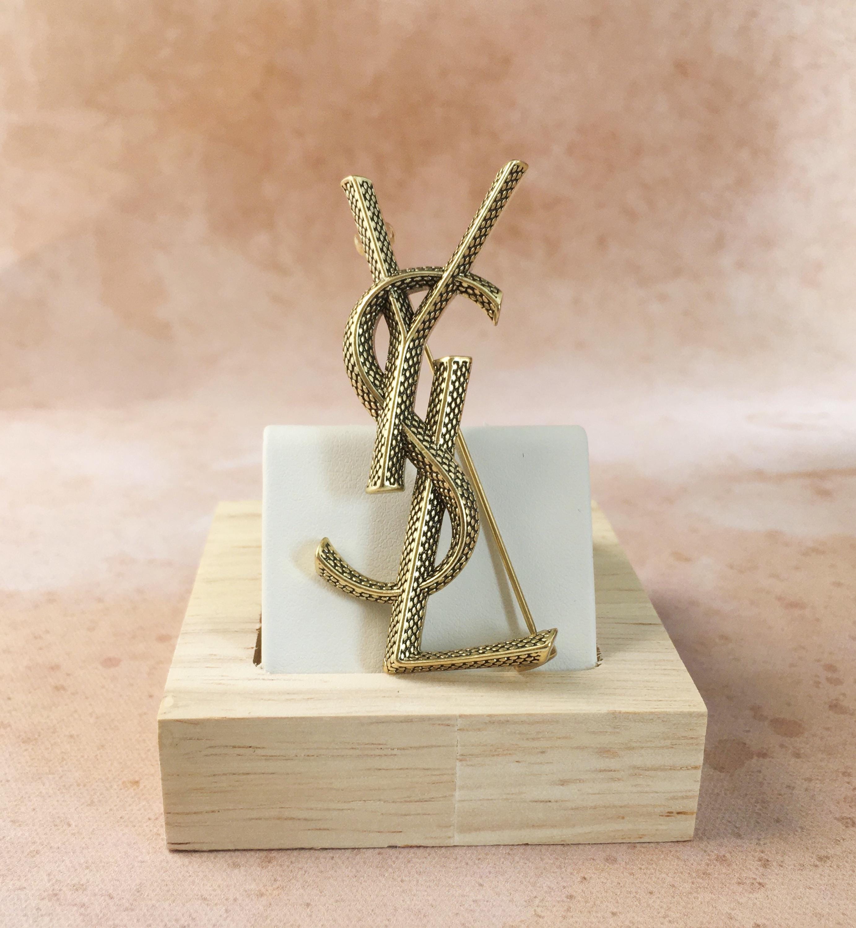 サンローラン　ロゴ　置物 Ysl Pin - Etsy