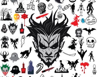Classic Horror SVG Bundle: Dracula, Monster, Halloween (Vector File)