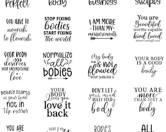 Motivational SVG, Positive Quote, Self Love PNG, Woman Affirmation SVG Bundle, Women Empowerment , Strong woman Svg, Positive Quotes Cricut