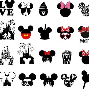 Minnie Mouse Svg, Mouse Head Svg, Animal Cartoon Svg, Disney Mouse png, Mouse Cartoon Png, Minnie Bow, Mouse Svg Bundle, Mouse Head Bow Png