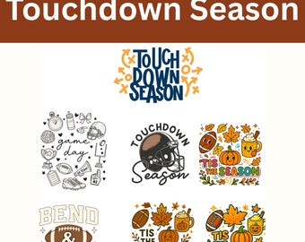 Football Touchdown Season Png, Football Game Day Png, Football Mama Png, Sport Png, Game Day Png, Fall Football Mom, Football Coquette Bow