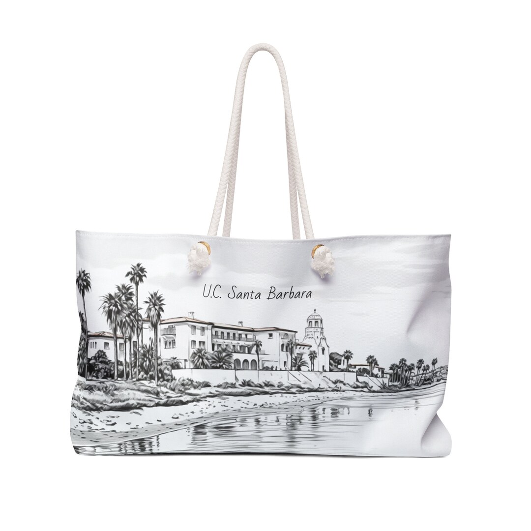 Ucsb Student Backpack UCSB Bag, UCSB Backpack and Beach Bag, Weekender Bag, UC Santa Barbara ...