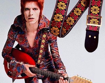 Space Oddity Woven Guitar Strap