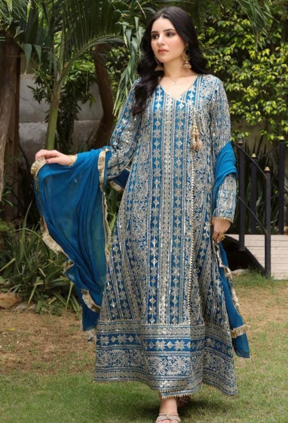 chiffon formal dresses pakistani Pakistani Chiffon Suits -Pakistani Eid Wear main image 0