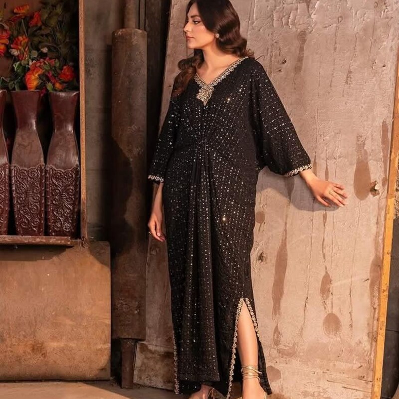 Black kaftan
