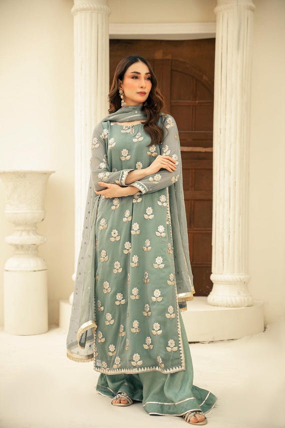 mint green eid dress BA5189 Mint Green Handmade Abaya Elegant Middle Eastern Style Long Dress Rhinestone Embellishments Flowing Cape for Eid| Alibaba.com