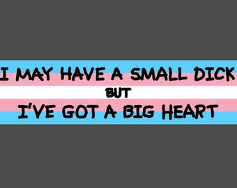Trans Masc Bumper Sticker LGBT Car Decal