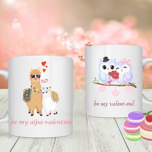 Be My Alpa Valentine Coffee Mug | Valentines Day Mug | Valentines Day Gift | Valentines Day Gift For Her | Valentines Day Gift For Him