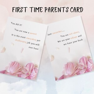 First Time Parents Cards | Cards For Parents To Be | Expecting Parents Gift | New Parents Gift | New Baby Cards | Welcome Baby Card
