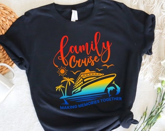 Family Cruise 2024 Making Memories Together Shirt, Family Cruise Vacation Shirts, Cruise Crew Shirt, Cruise Squad Shirt, Summer Shirt