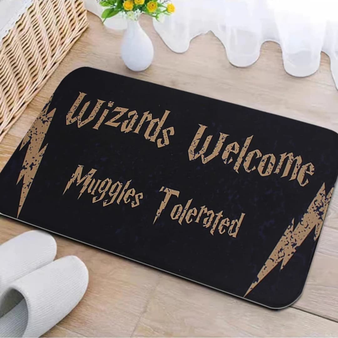 Harry Potter Doormat Gift Harry Potter Fans Rug Wizard Harry Potter