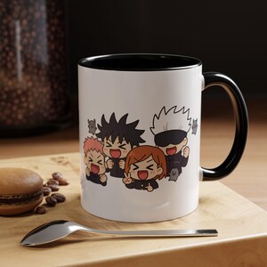 Jujutsu Kaisen Mug, Anime mug, Anime merch, Anime product, Japanese mug, Jujutsu Kaisen fan gift, Anime fan gift, kawai mug, chibi anime mug
