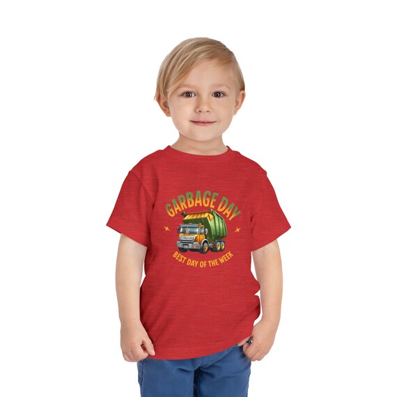 Garbage Day Best Day Shirt | Toddler Boy Trash Truck T-Shirt Garbage Day Best Day Shirt | Toddler Boy Trash Truck T-Shirt