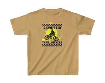 Camiseta Niños MTB, Camiseta niños bicicleta de montaña, Camiseta niños bicicleta de montaña, Camiseta niños Ciclismo, regalo para niños, regalo para ciclistas, Regalo de cumpleaños
