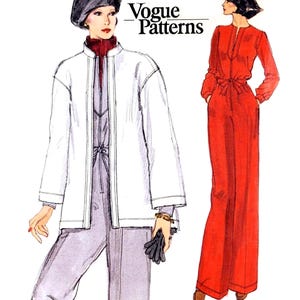 Vogue 9580 vintage jaren 1970 jumpsuit naaipatroon maat 10 B32.5