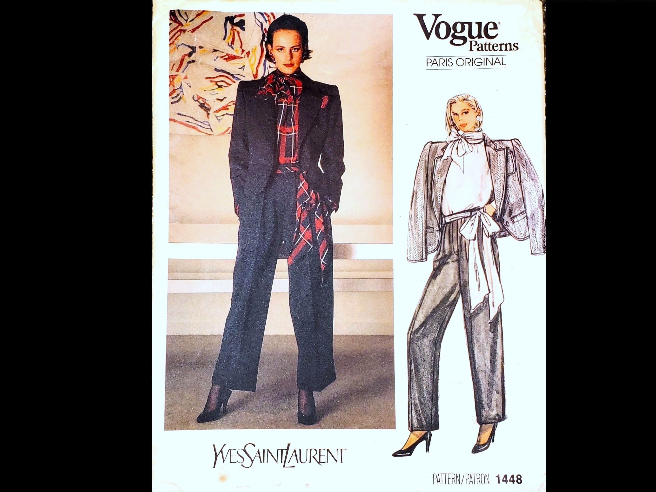 etsy yves saint laurent