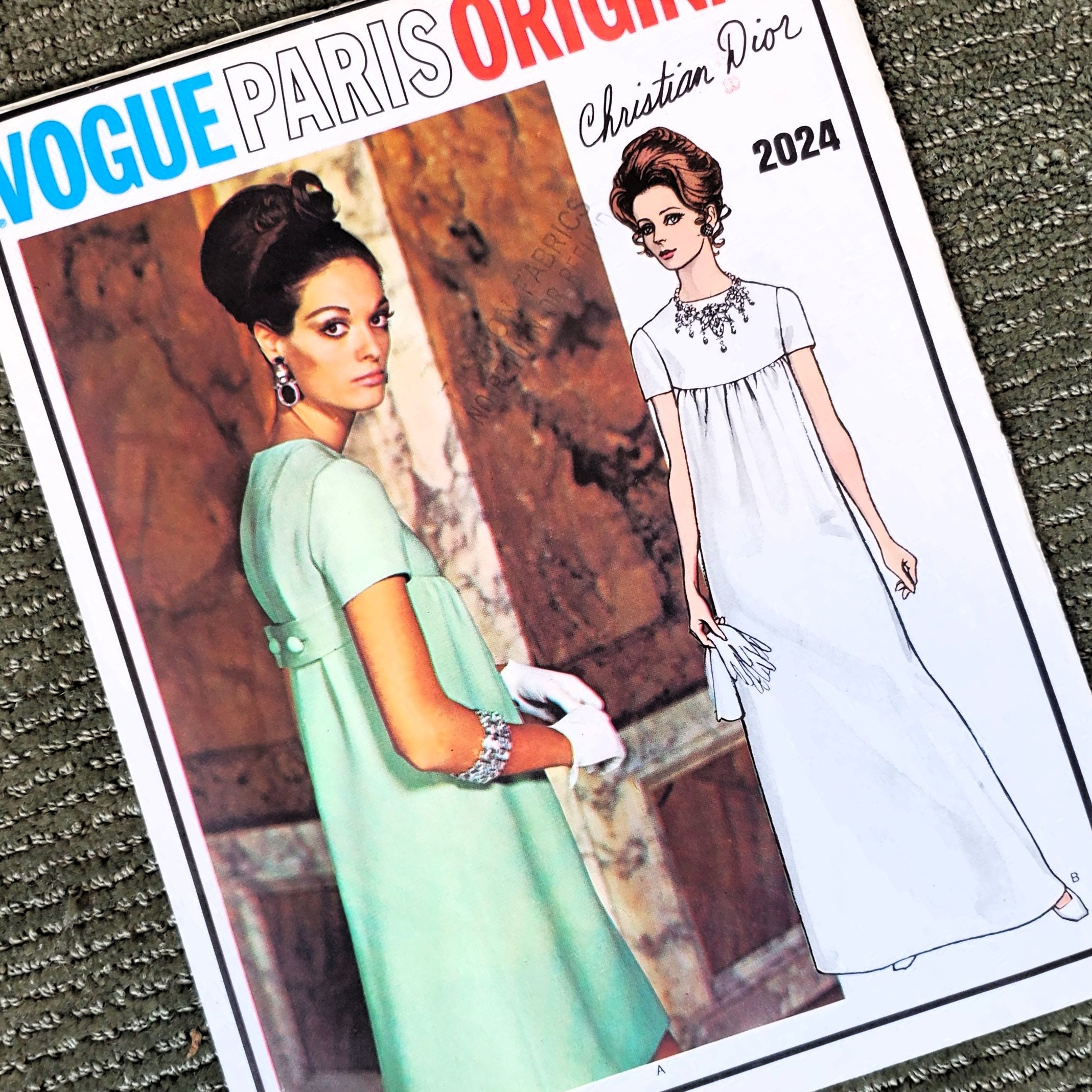 Vogue Paris Original 2024 Christian Dior - Empire Waist