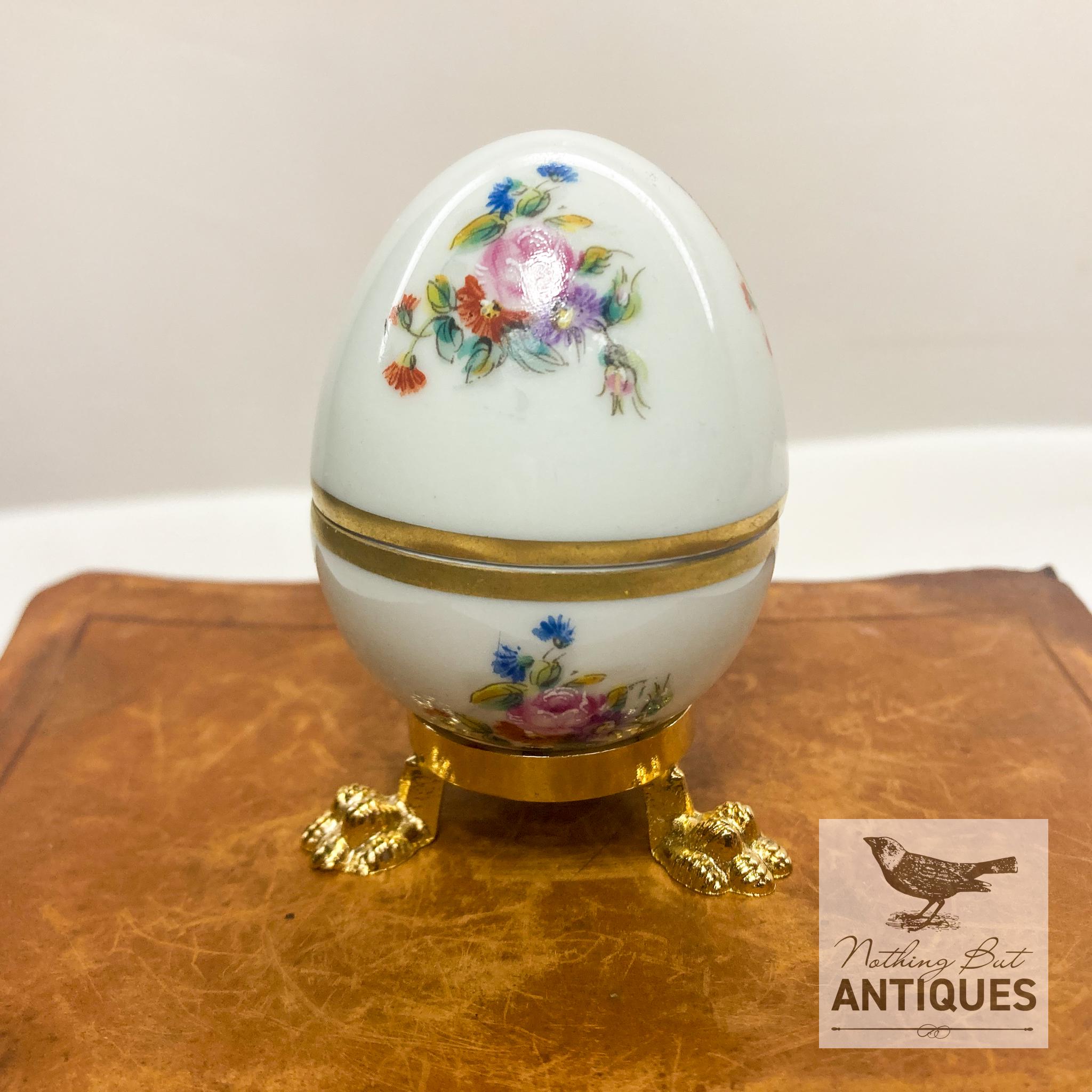 s*i様 リモージュ　陶器　フランス　卵型 リモージュ 陶器 フランス 卵型 （Limoges(リモージュ) | Blue