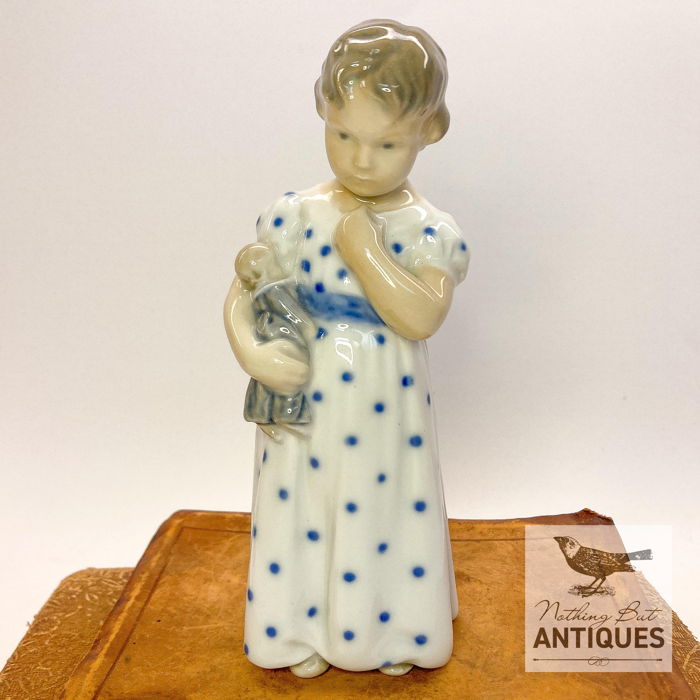 Royal Copenhagen Girl Figurines - Etsy
