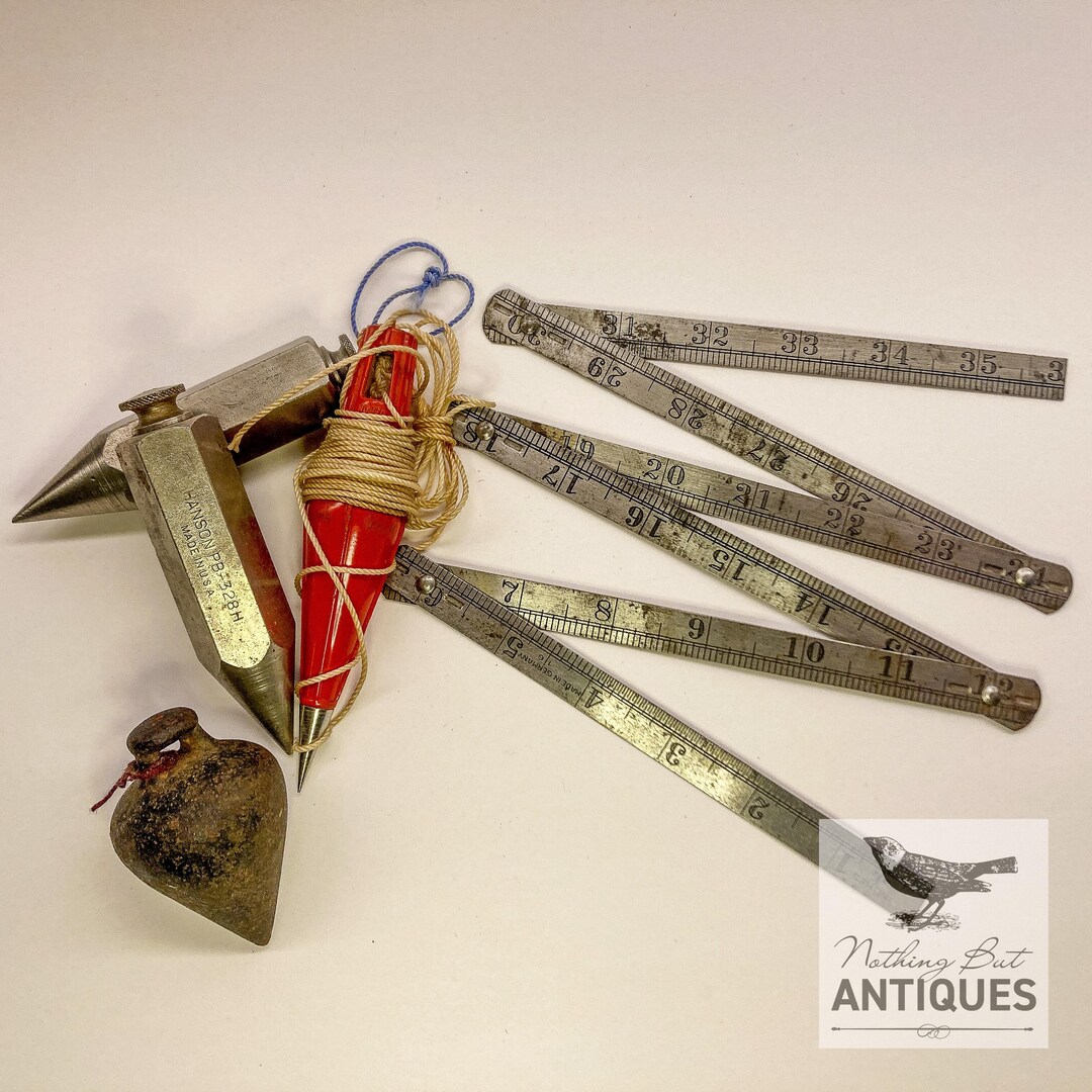 Antique & Vintage Woodworking Tools, Plumb Bobs and German Steel ...