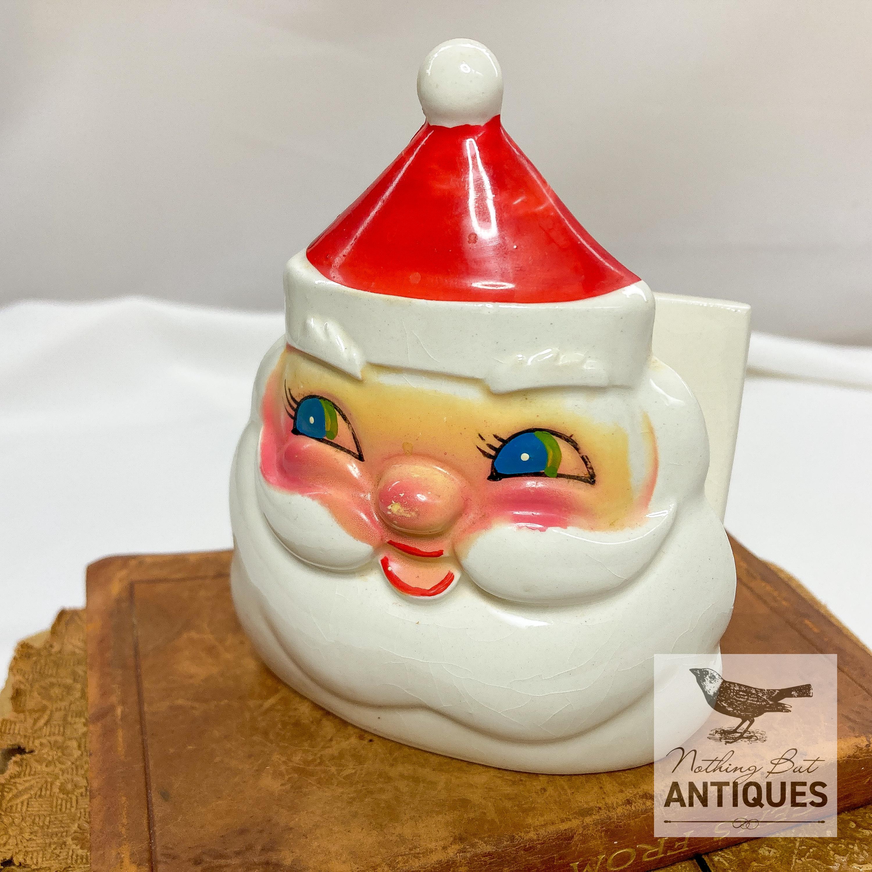 Holt Howard 1959 Santa W/Sleigh & 2 Starburst Reindeer