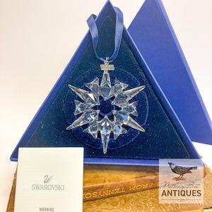 Swarovski Ornament 1991 - Etsy Canada