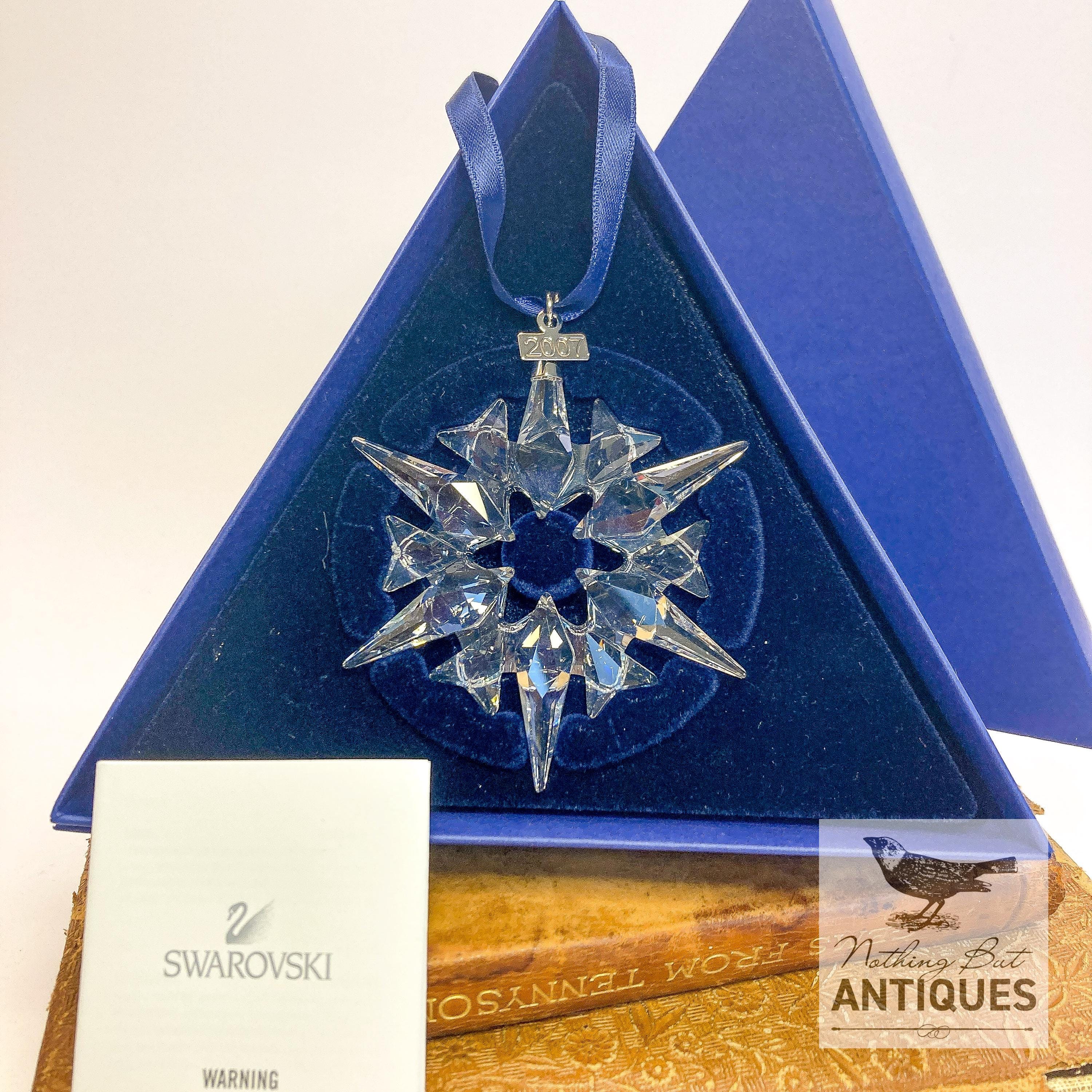 Vintage Swarovski Christmas Ornament - Etsy