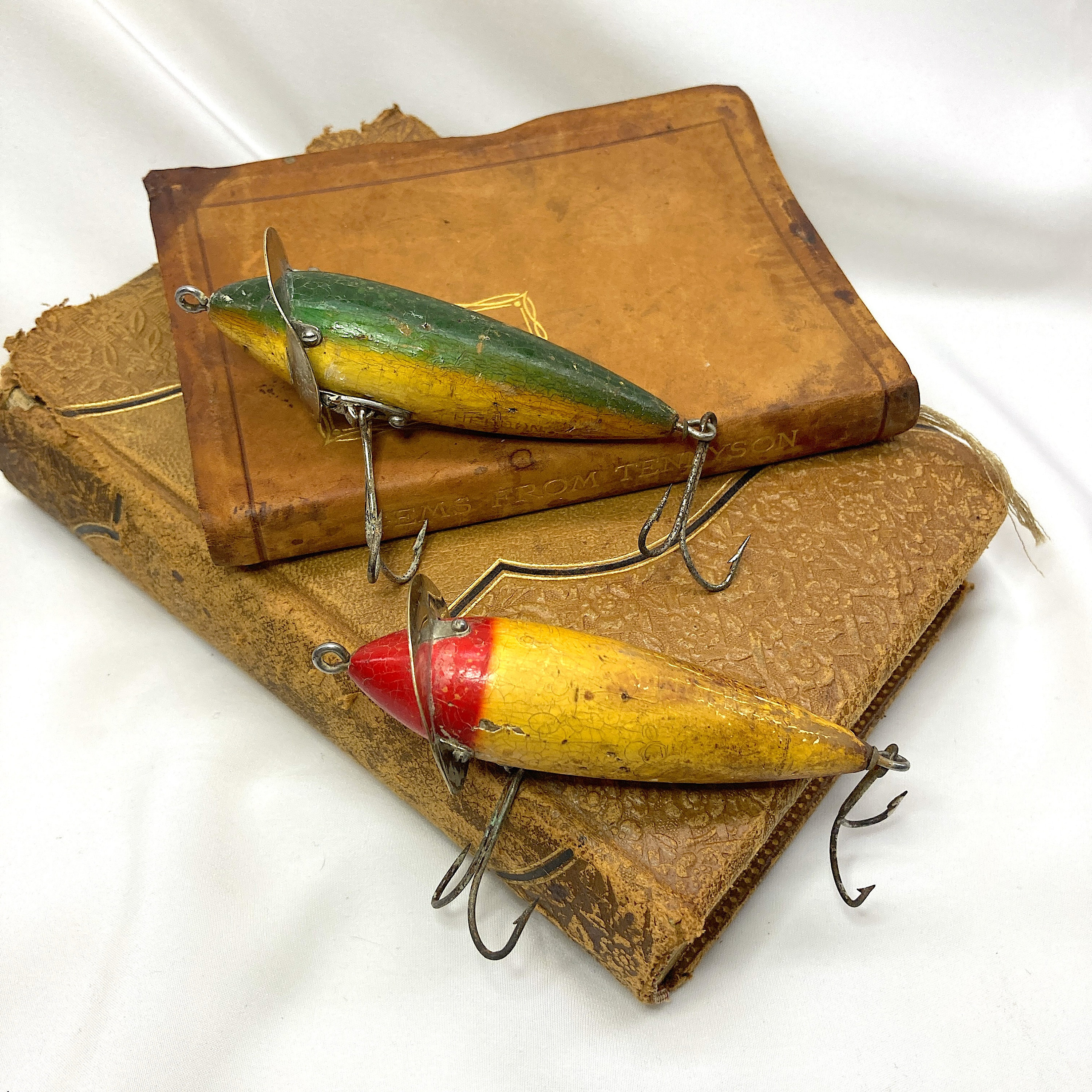 オールドHEDDON 210 Beautiful Original Vintage Heddon 210 Surface Minnow in