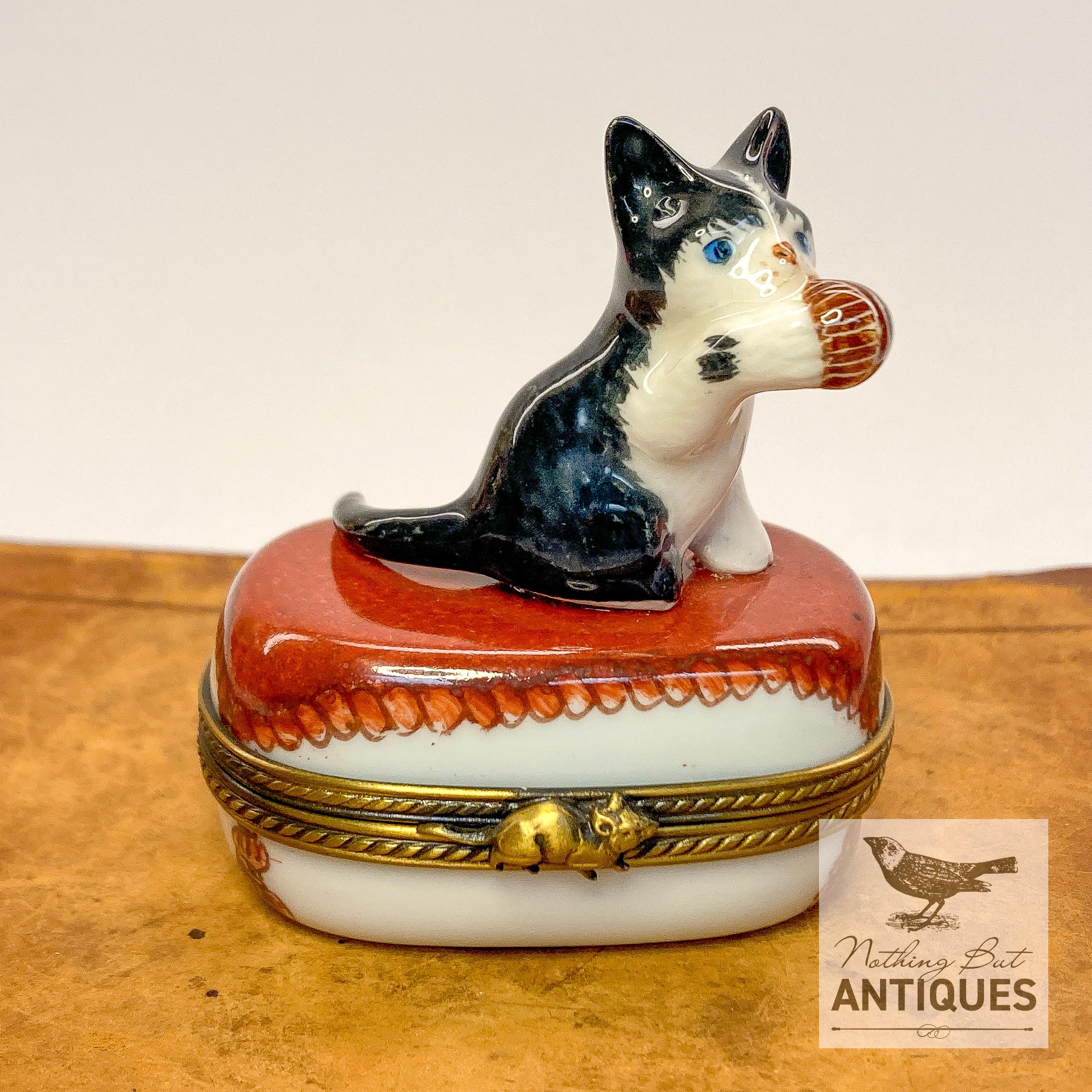 Cat Limoges Box - Etsy