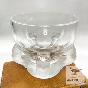 Vintage lalique bowl - Etsy 日本