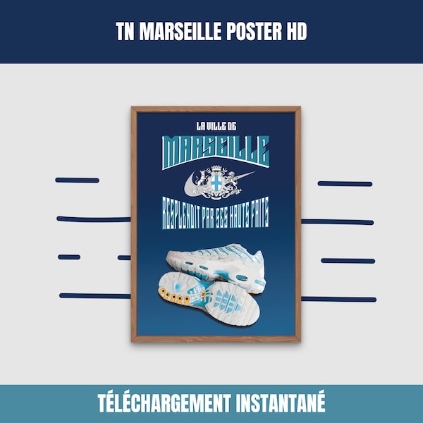 Poster TN Marseille resplendit par ses hauts faits Téléchargement HD Lifestyle Foot