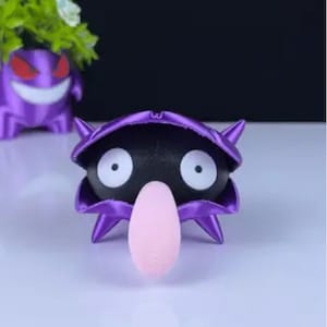 Shellder 3D Printed Model - Pokemon Game Collectible Figurine fan art desk pet