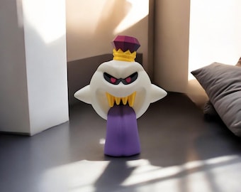 King Boo 3D Printed Model - Super Mario Game Collectible Figurine fan art desk pet
