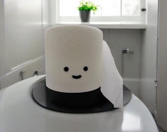 Toilet Paper Cover 3D Printed Model - Halloween Decoration
