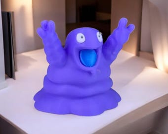Grimer 3D Printed Model - Pokemon Game Collectible Figurine fan art desk pet