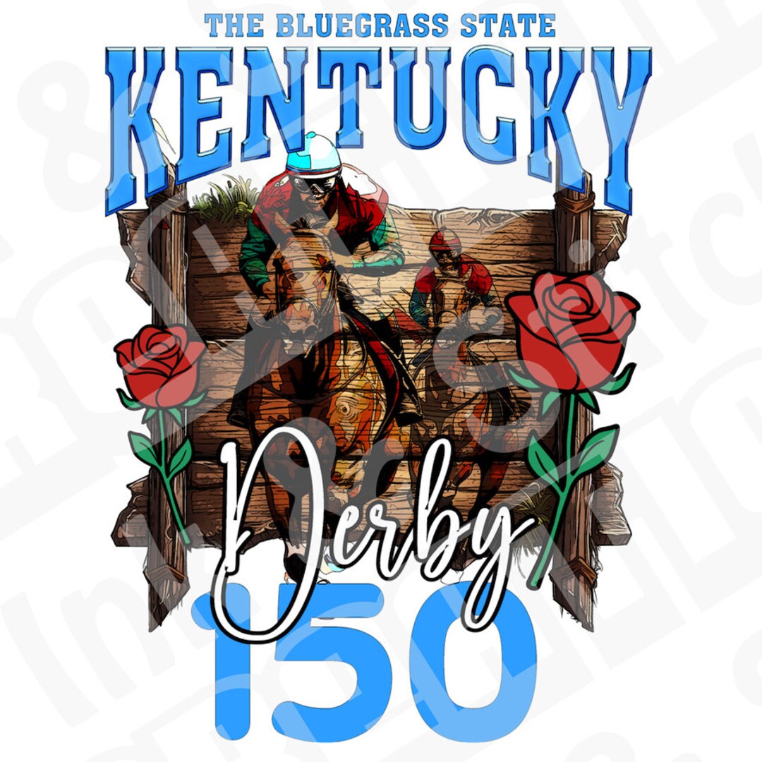 Kentucky Derby 150 Design. Transparent Image, PNG Format300-dpi. - Etsy